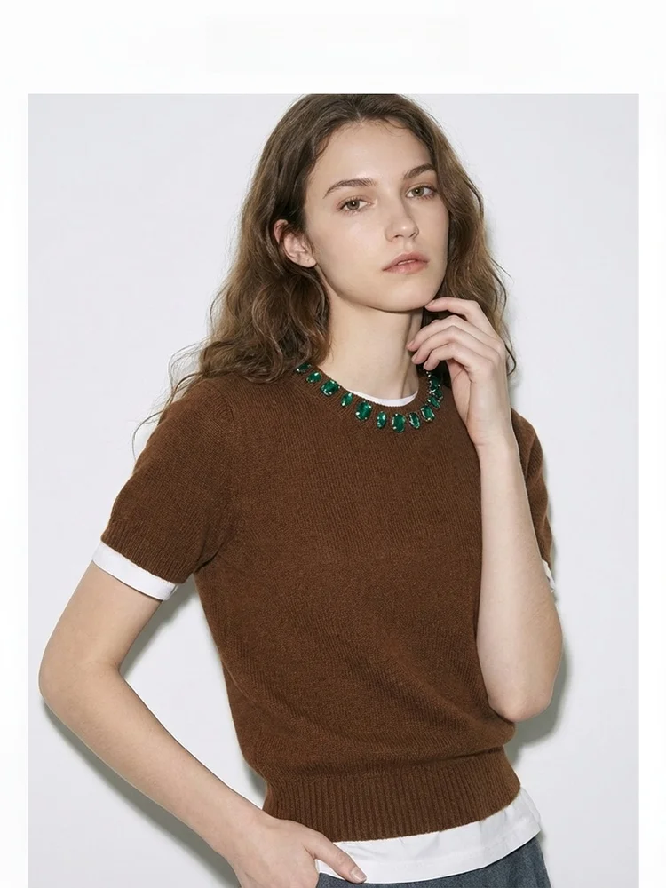 Женский вязаный шерстяной свитер Commute Sle, круглый вырез, облегающий крой, с ромбовидным узором, мягкий и удобный топ
Женский вязаный шерстяной свитер Commute Sle, круглый вырез, облегающий крой, с ромбовидным узором, мягкий и удобный топ