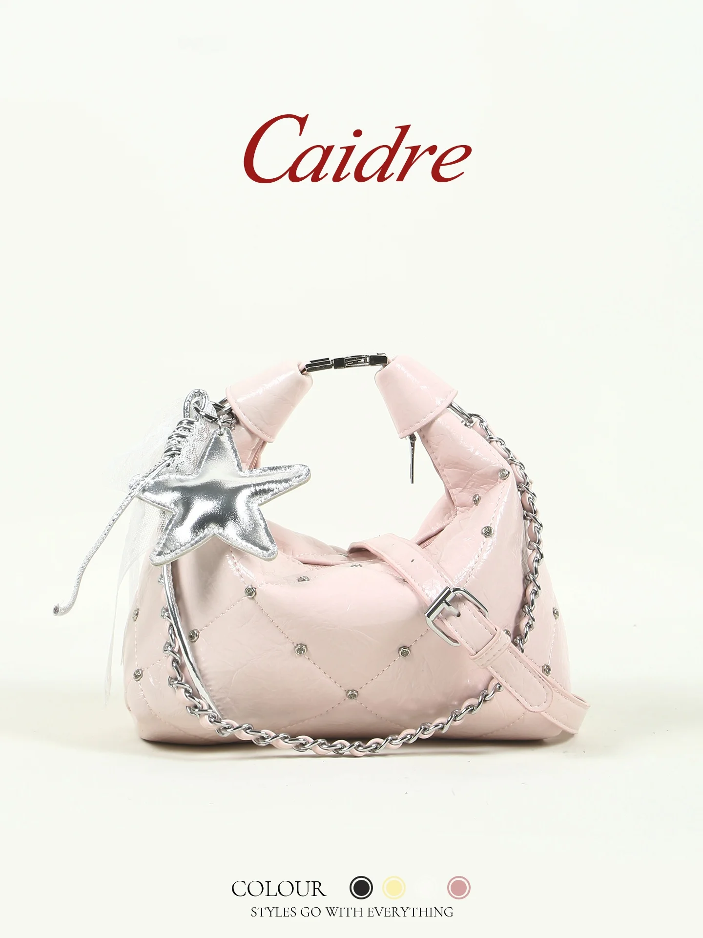Caidre Luxury Quilted Shoulder Bag Women's Commuter Handbag 2026 New Style Office Small Crossbody Bag Soft PU Leather
Caidre Luxury Quilted Shoulder Bag Women's Commuter Handbag 2026 New Style Office Small Crossbody Bag Soft PU Leather