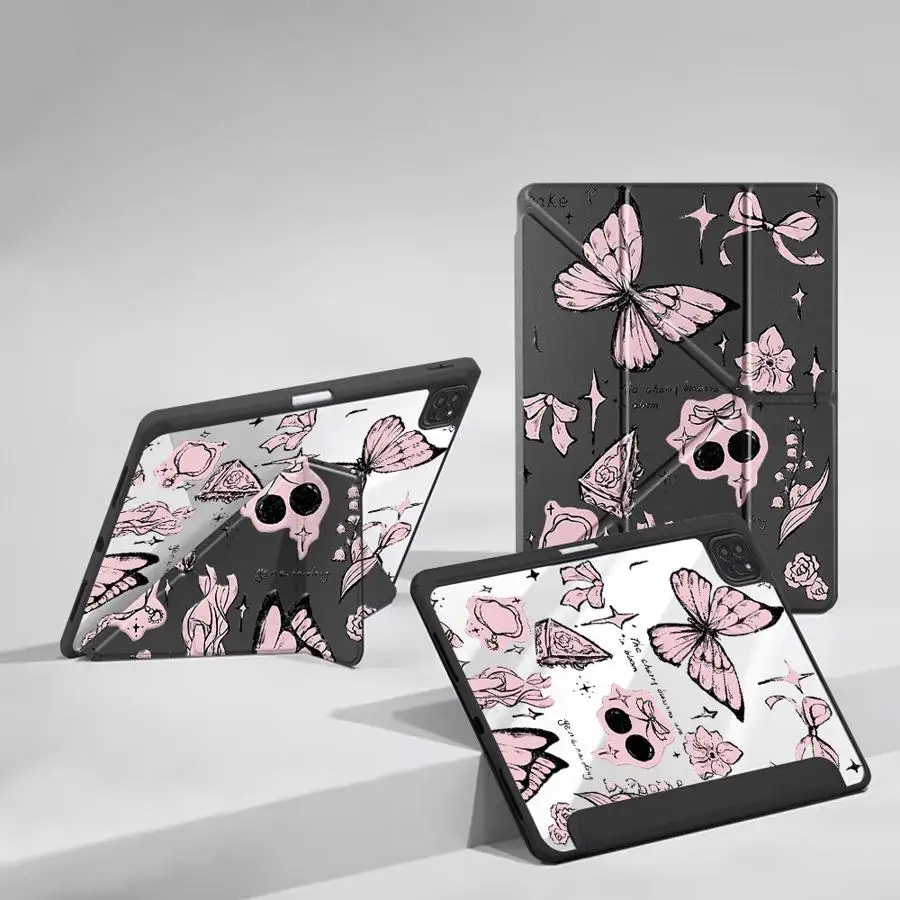 Tablet Case For iPad Pro 11 10 9 8 7 th 12.9inch Air 4 5 M3 M2 M4 11inch Pro 2025 Mini 6 7 Holder Cover Vintage Pink Butterfly
Tablet Case For iPad Pro 11 10 9 8 7 th 12.9inch Air 4 5 M3 M2 M4 11inch Pro 2025 Mini 6 7 Holder Cover Vintage Pink Butterfly