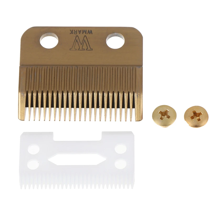 1Set Hair Clipper Blade Golden with Ceramic Blade for Cordless Clipper.
1Set Hair Clipper Blade Golden with Ceramic Blade for Cordless Clipper.