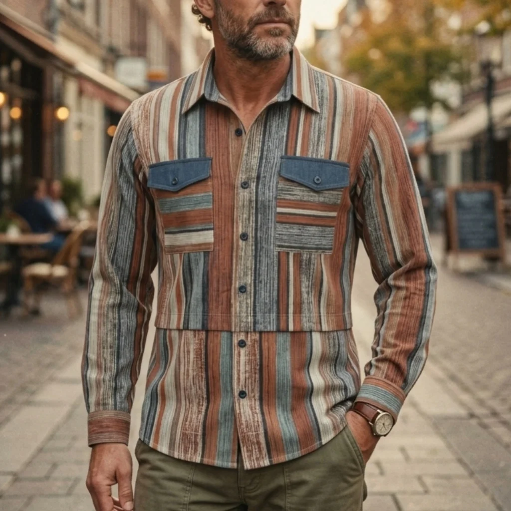 Spring Summer Men Shirts Plaid Striped Shirt Long Sleeve Color Block Cotton Casual Shirts Male Business Suit Dress Tops Menswear
Spring Summer Men Shirts Plaid Striped Shirt Long Sleeve Color Block Cotton Casual Shirts Male Business Suit Dress Tops Menswear