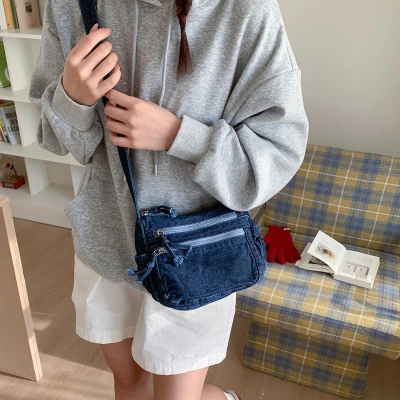 Горячая распродажа: джинсовые однотонные молодежные сумки через плечо 2026 года, высококачественные универсальные женские сумки-кроссбоди
Горячая распродажа: джинсовые однотонные молодежные сумки через плечо 2026 года, высококачественные универсальные женские сумки-кроссбоди
