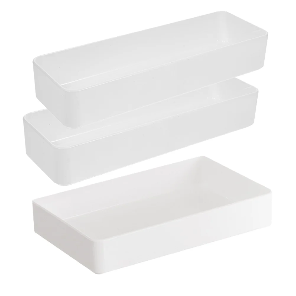 3pcs Drawer Cutlery Box Small Plastic Organizer For Kitchen Utensils Silverware Storage Holder Tableware Case Cutlery Divider
3pcs Drawer Cutlery Box Small Plastic Organizer For Kitchen Utensils Silverware Storage Holder Tableware Case Cutlery Divider