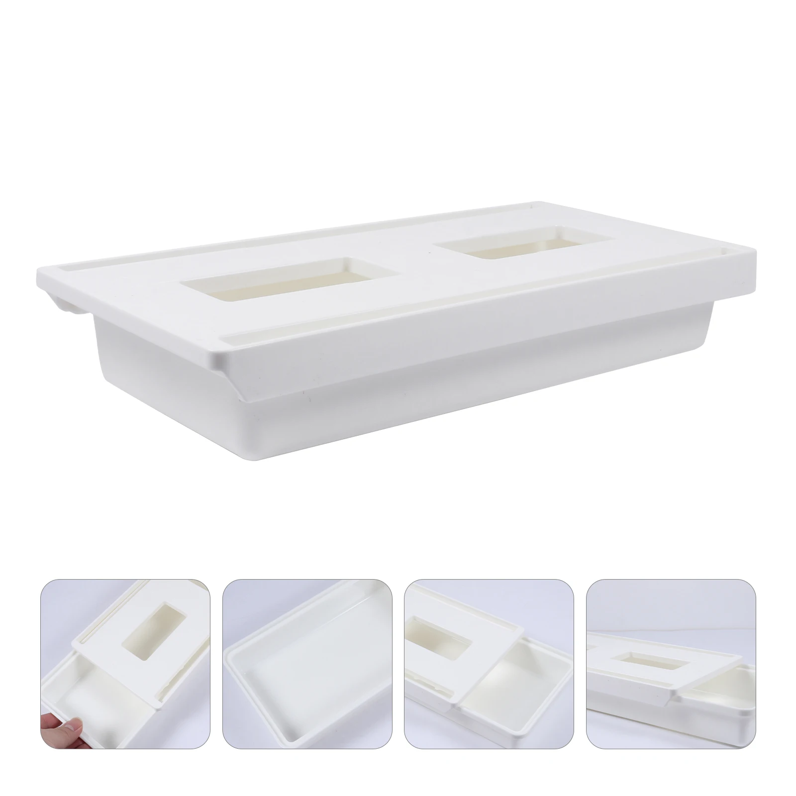 Paste Pen Box Stationary Container Sundries Organizer Storage Drawer Under Desk Pencil Case Abs Office Drawers
Paste Pen Box Stationary Container Sundries Organizer Storage Drawer Under Desk Pencil Case Abs Office Drawers