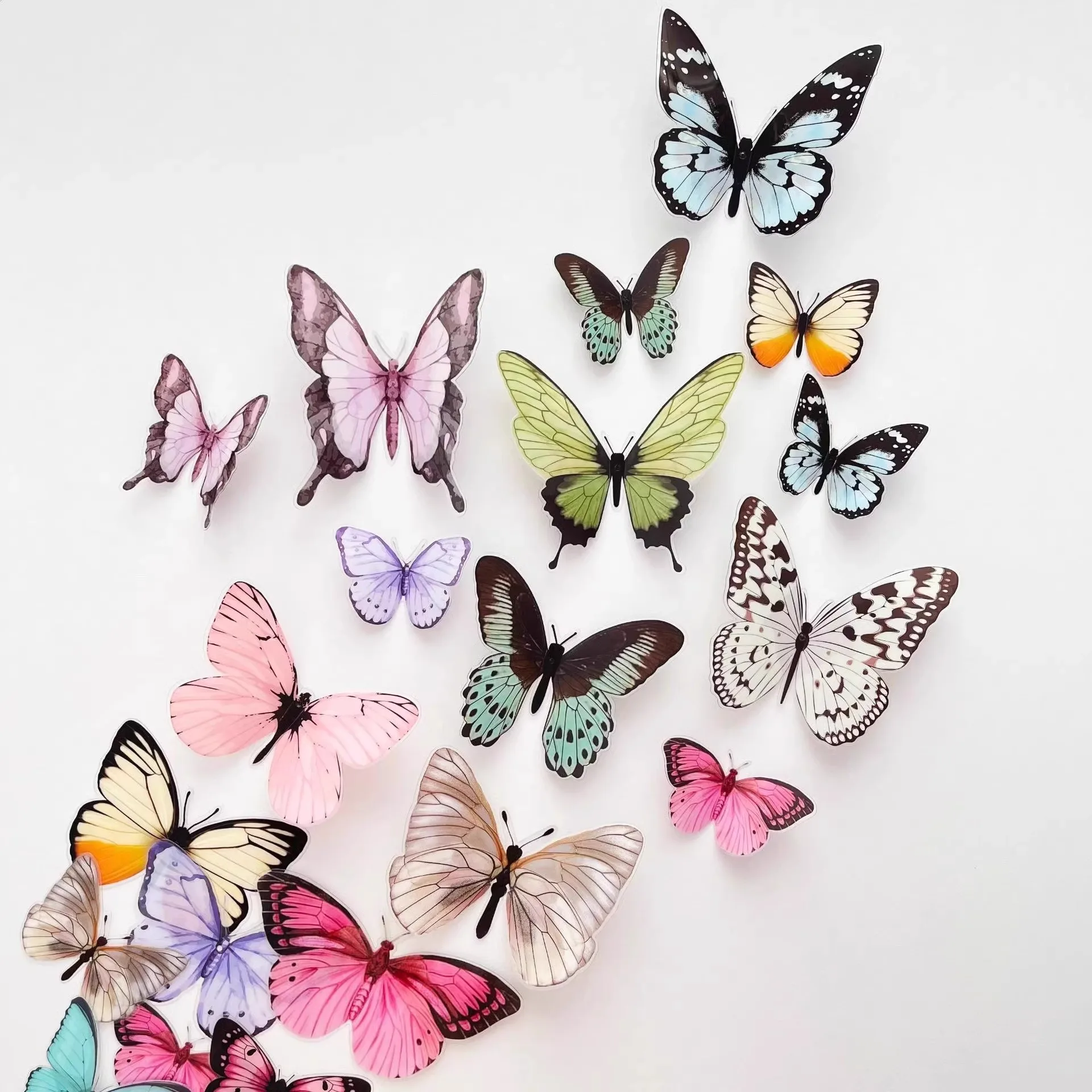 32Pcs Colorful Butterfly Cake Decor Happy Birthday Party DIY Gift Ornaments Wedding Decoration Supplies Home Decor Wall Stickers
32Pcs Colorful Butterfly Cake Decor Happy Birthday Party DIY Gift Ornaments Wedding Decoration Supplies Home Decor Wall Stickers