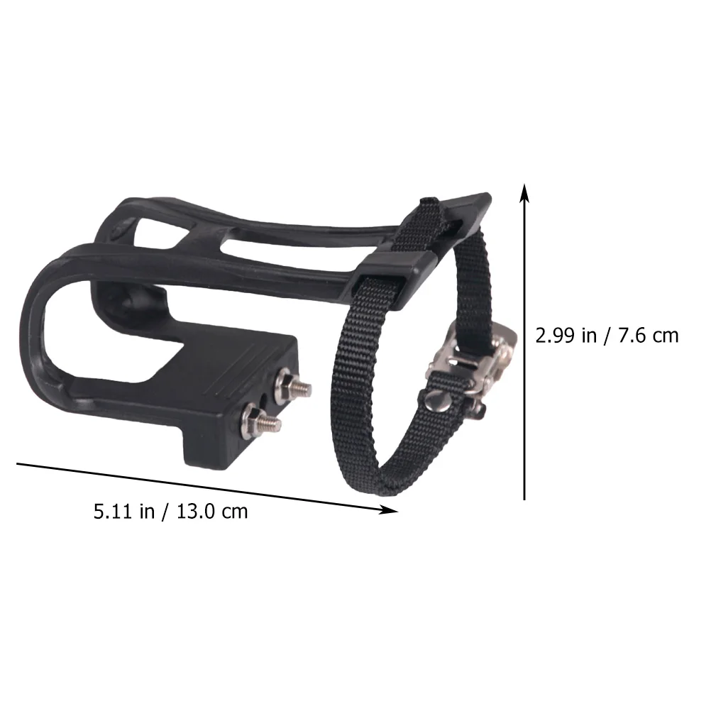 2 Pairs Black Bicycle Pedals Foot Straps Clips Cycling Toe Band Durable for Bikes Easy Installation Bike Riding
2 Pairs Black Bicycle Pedals Foot Straps Clips Cycling Toe Band Durable for Bikes Easy Installation Bike Riding