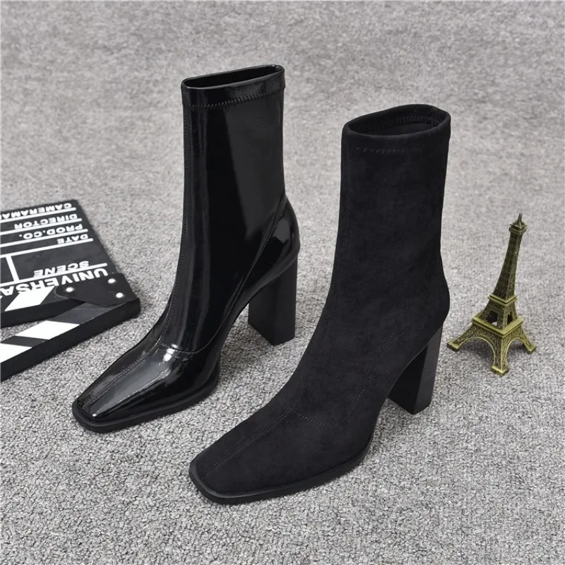 2024 Winter New Pointed Solid Leather High Heel Back Zipper Plush Comfortable Women's Fashion Boots Naked Boots Women
2024 Winter New Pointed Solid Leather High Heel Back Zipper Plush Comfortable Women's Fashion Boots Naked Boots Women