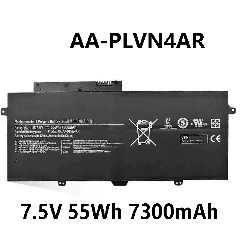 AA-PLVN4AR 7,6 В 55 Втч 7300 мАч Аккумулятор для ноутбука SAMSUNG NP-940X3G NP-910S5J NP-930X3G 940X3G NP910S5J NT910S5J BA43-00364A
AA-PLVN4AR 7,6 В 55 Втч 7300 мАч Аккумулятор для ноутбука SAMSUNG NP-940X3G NP-910S5J NP-930X3G 940X3G NP910S5J NT910S5J BA43-00364A