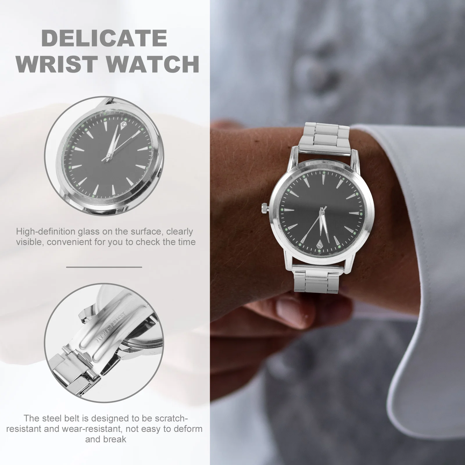 Мужские стильные наручные часы, простой цветной дизайн, регулируемый стальной ремешок, часы, подарок, мужские часы, стильные мужские наручные часы
Мужские стильные наручные часы, простой цветной дизайн, регулируемый стальной ремешок, часы, подарок, мужские часы, стильные мужские наручные часы