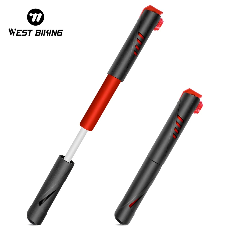 WEST BIKING 120 PSI Mini Bicycle Portable Pump Presta/Schrader Valve Universal Basketball Household Air Pump Cycling Accessories
WEST BIKING 120 PSI Mini Bicycle Portable Pump Presta/Schrader Valve Universal Basketball Household Air Pump Cycling Accessories