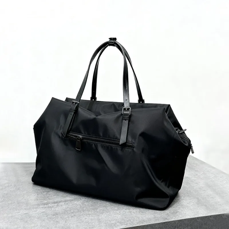 Casual Black Waterproof Nylon Handbag Fashionable Nylon Cloth Large Capacity Travel Bag Commuter Handbag Purse Bolsa Feminina
Casual Black Waterproof Nylon Handbag Fashionable Nylon Cloth Large Capacity Travel Bag Commuter Handbag Purse Bolsa Feminina