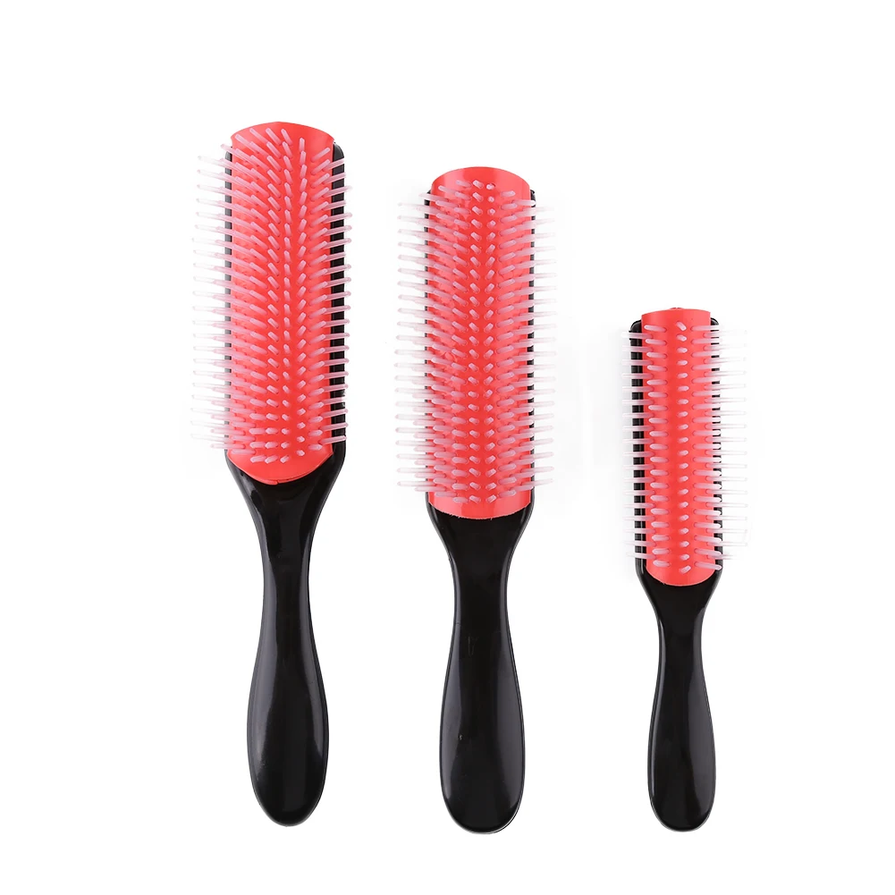 ABS Straight Curly Hair Styling Combs 9 Row Home Hair Detangling Scalp Massage Comb Salon Hairdressing Supplies
ABS Straight Curly Hair Styling Combs 9 Row Home Hair Detangling Scalp Massage Comb Salon Hairdressing Supplies