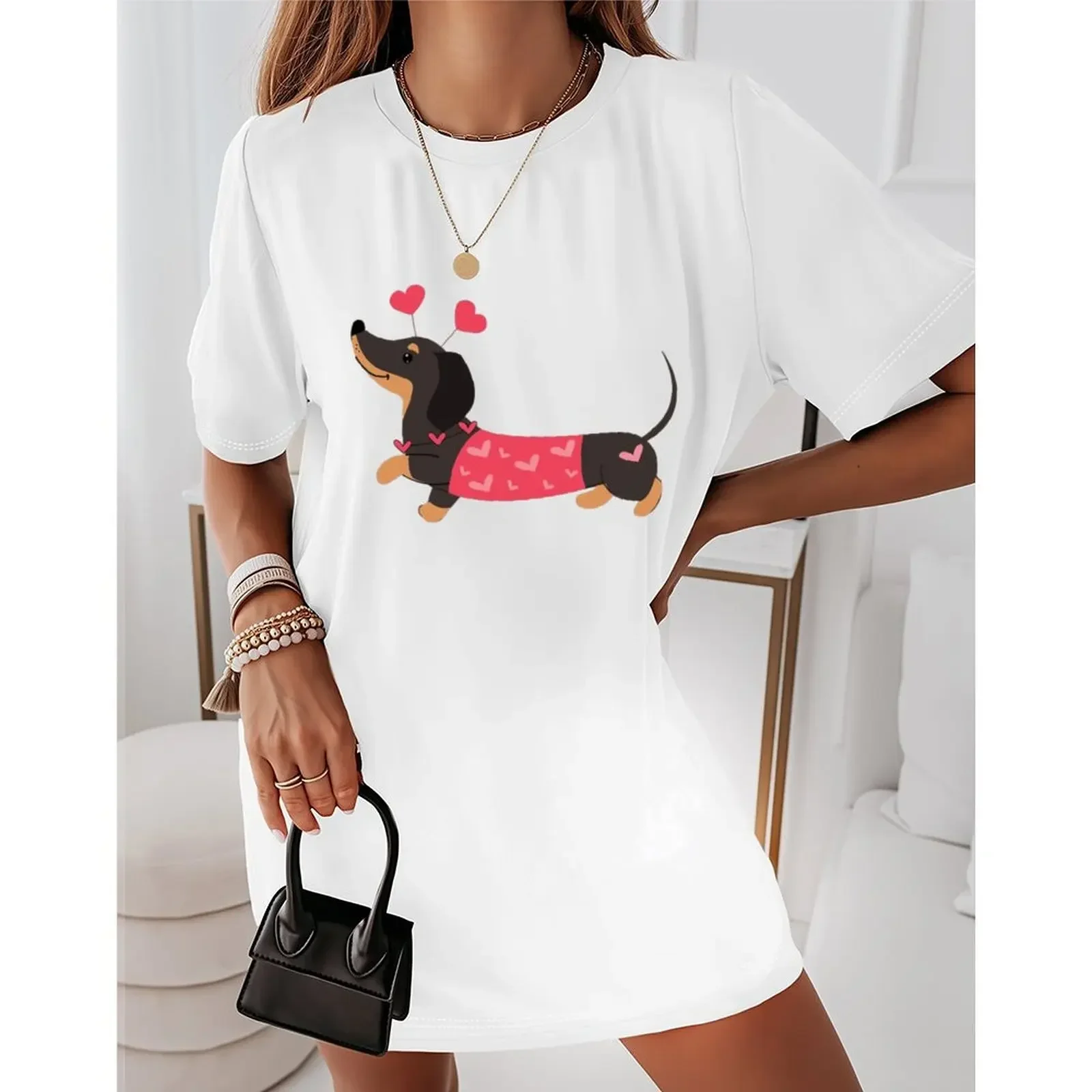 2025 Summer Tops For Woman Sexy O Neck T Shirt Basic Print Short Sleeve T-Shirts Oversized Casual Streetwear Hip Hop Y2k Clothes
2025 Summer Tops For Woman Sexy O Neck T Shirt Basic Print Short Sleeve T-Shirts Oversized Casual Streetwear Hip Hop Y2k Clothes
