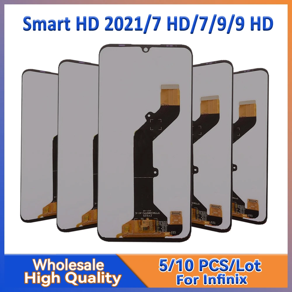 5/10 Pieces/Lot For Infinix Smart HD 2021 7 7 HD 9 9 HD LCD Display Screen With Touch Assembly X612 X6515 X6516 X6532 X6532C
5/10 Pieces/Lot For Infinix Smart HD 2021 7 7 HD 9 9 HD LCD Display Screen With Touch Assembly X612 X6515 X6516 X6532 X6532C