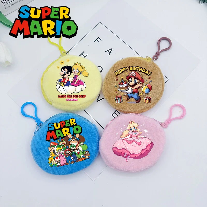 Кошелек для монет Super Marios Bros, милый плюшевый кошелек для мальчиков, персиковая принцесса для девочек, мини-чехол для ключей для наушников, сумка для денег на молнии, подарок
Кошелек для монет Super Marios Bros, милый плюшевый кошелек для мальчиков, персиковая принцесса для девочек, мини-чехол для ключей для наушников, сумка для денег на молнии, подарок