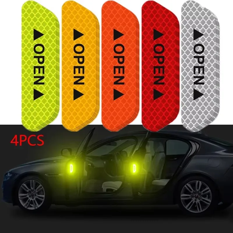 4PCS Car Accessories Car Stickers Reflective Warning Sticker Wheel Eyebrows Door Opening Sticker Diamond Wheel Reflective Strip
4PCS Car Accessories Car Stickers Reflective Warning Sticker Wheel Eyebrows Door Opening Sticker Diamond Wheel Reflective Strip
