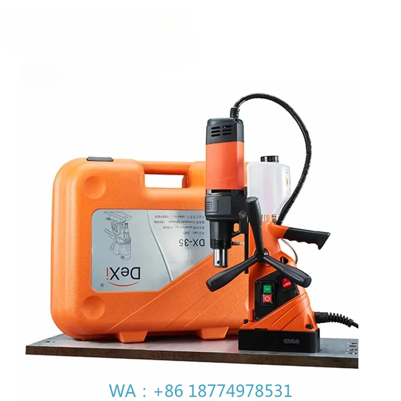 Portable Industrial Magnetic Drill Press Brush Motor Electric Drill with Annular Cutter OEM Supported
Portable Industrial Magnetic Drill Press Brush Motor Electric Drill with Annular Cutter OEM Supported