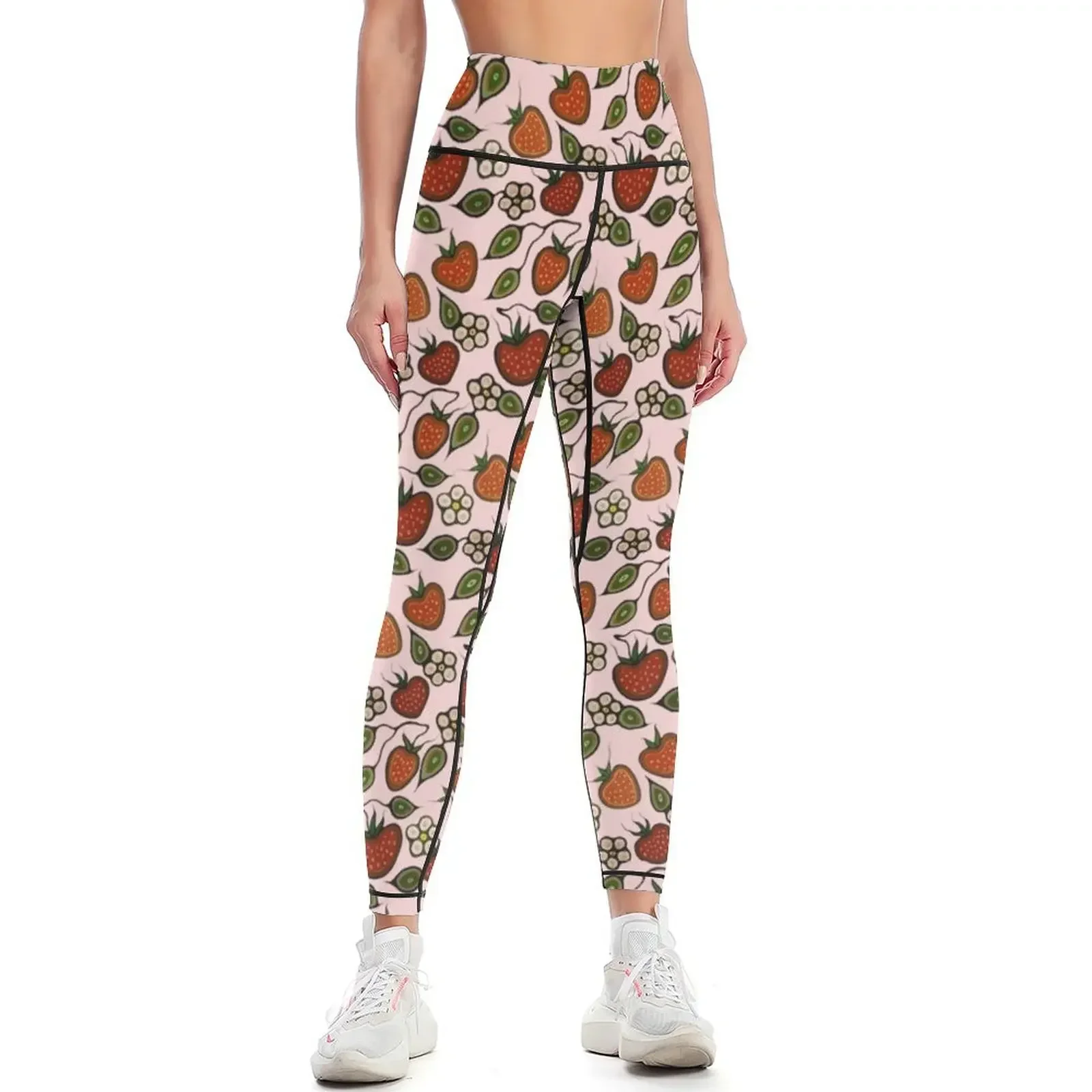 Heart berry print Leggings Women's high waist Fitness clothing Women's pants gym womans Womens Leggings
Heart berry print Leggings Women's high waist Fitness clothing Women's pants gym womans Womens Leggings