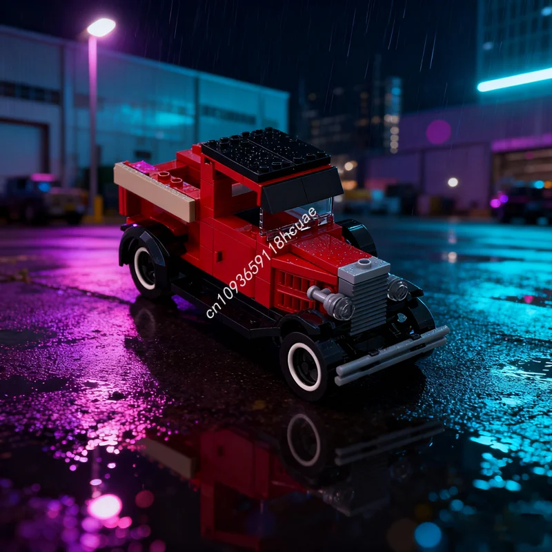 173 шт. MOC винтажный автомобиль Forded модель пикапа автомобильные рождественские подарки строительные блоки архитектура сборка игрушки DIY кирпич дети
173 шт. MOC винтажный автомобиль Forded модель пикапа автомобильные рождественские подарки строительные блоки архитектура сборка игрушки DIY кирпич дети