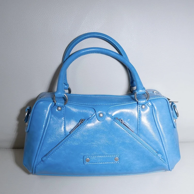 Korean Casual Tote Boston Pillow Bags For Women Luxury Designer Handbag Purses 2026 New In PU Rivet Top Handle Underarm Shoulder
Korean Casual Tote Boston Pillow Bags For Women Luxury Designer Handbag Purses 2026 New In PU Rivet Top Handle Underarm Shoulder