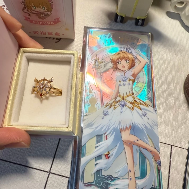 Genuine Cardcaptor Sakura Ring Series Blind Box Kawaii Anime Surprise Cartoon Accessories Cute Doll Model Girl Gift
Genuine Cardcaptor Sakura Ring Series Blind Box Kawaii Anime Surprise Cartoon Accessories Cute Doll Model Girl Gift
