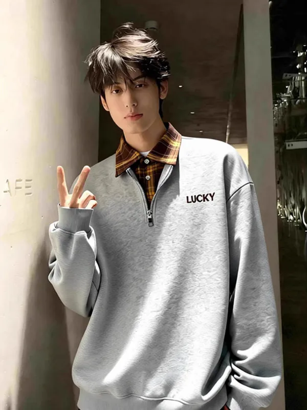 Мужская вышитая рубашка с клетчатыми вставками, весенняя, в стиле пэчворк, базовая, американская, с цветными блоками, толстовка-куртка
Мужская вышитая рубашка с клетчатыми вставками, весенняя, в стиле пэчворк, базовая, американская, с цветными блоками, толстовка-куртка