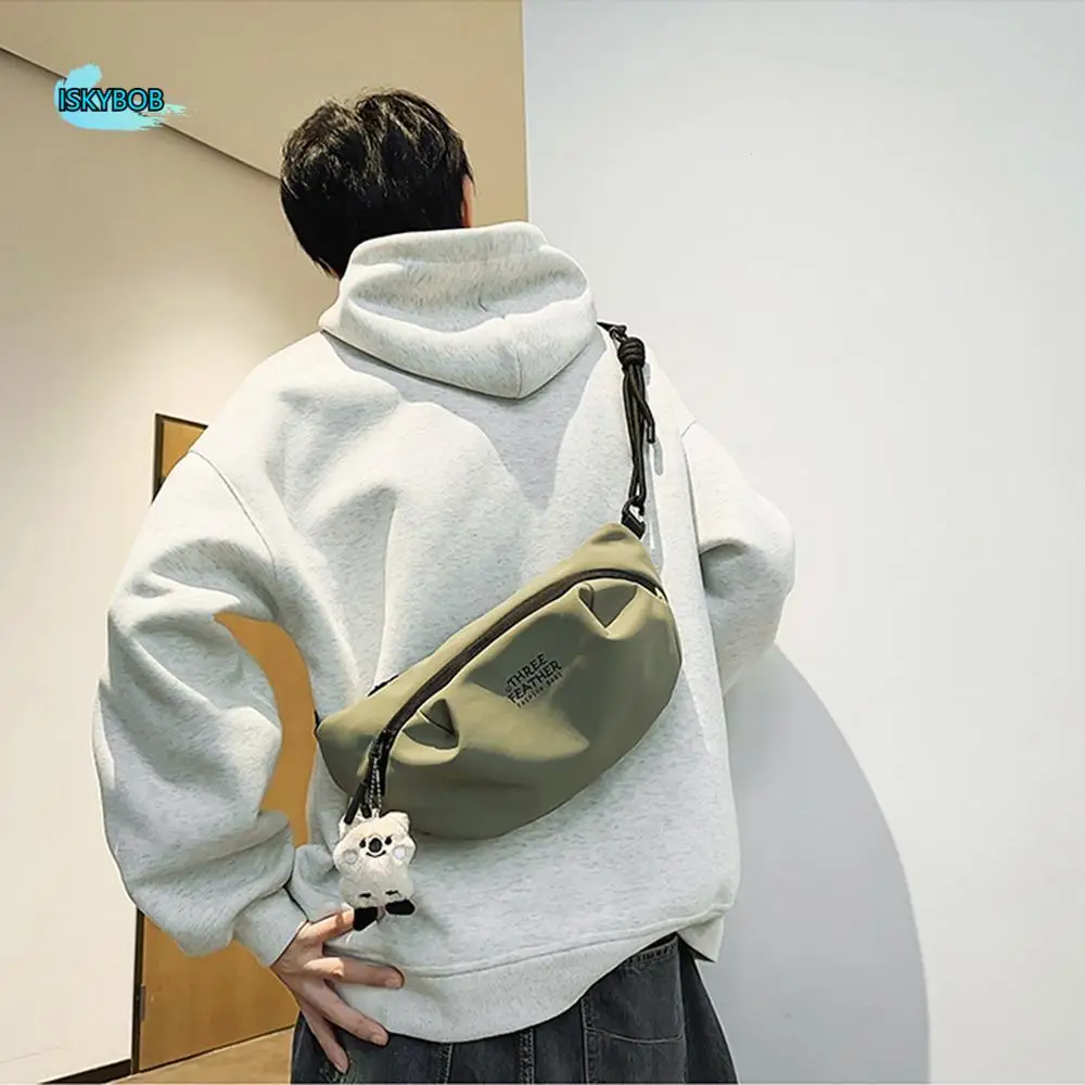 Trendy Casual Male Chest Bag Adjustable Strap Large Capacity Nylon Waist Bag Multifunctional Zipper Men Crossbody Bag Unisex
Trendy Casual Male Chest Bag Adjustable Strap Large Capacity Nylon Waist Bag Multifunctional Zipper Men Crossbody Bag Unisex