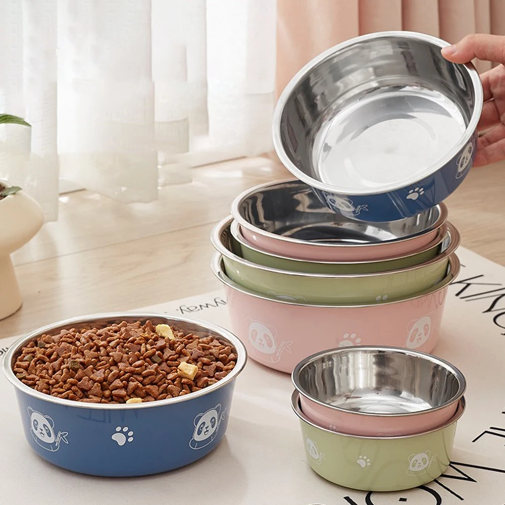 Non-Slip Stainless Steel Pet Bowl for Dog Cat Safe Durable Feeding Bowl for Small Medium Large Dog Cats Feeding Drinking Bowl
Non-Slip Stainless Steel Pet Bowl for Dog Cat Safe Durable Feeding Bowl for Small Medium Large Dog Cats Feeding Drinking Bowl