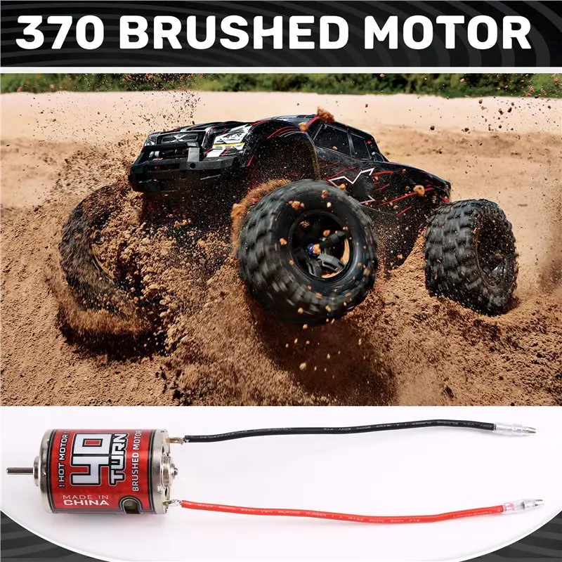 High Torsion Low Noise 370 RC Brushed Motor, 35T-30000Rpm For Tamiya Dyna-Mate Dynamite Traxxas Losi Wltoys RC Car
High Torsion Low Noise 370 RC Brushed Motor, 35T-30000Rpm For Tamiya Dyna-Mate Dynamite Traxxas Losi Wltoys RC Car