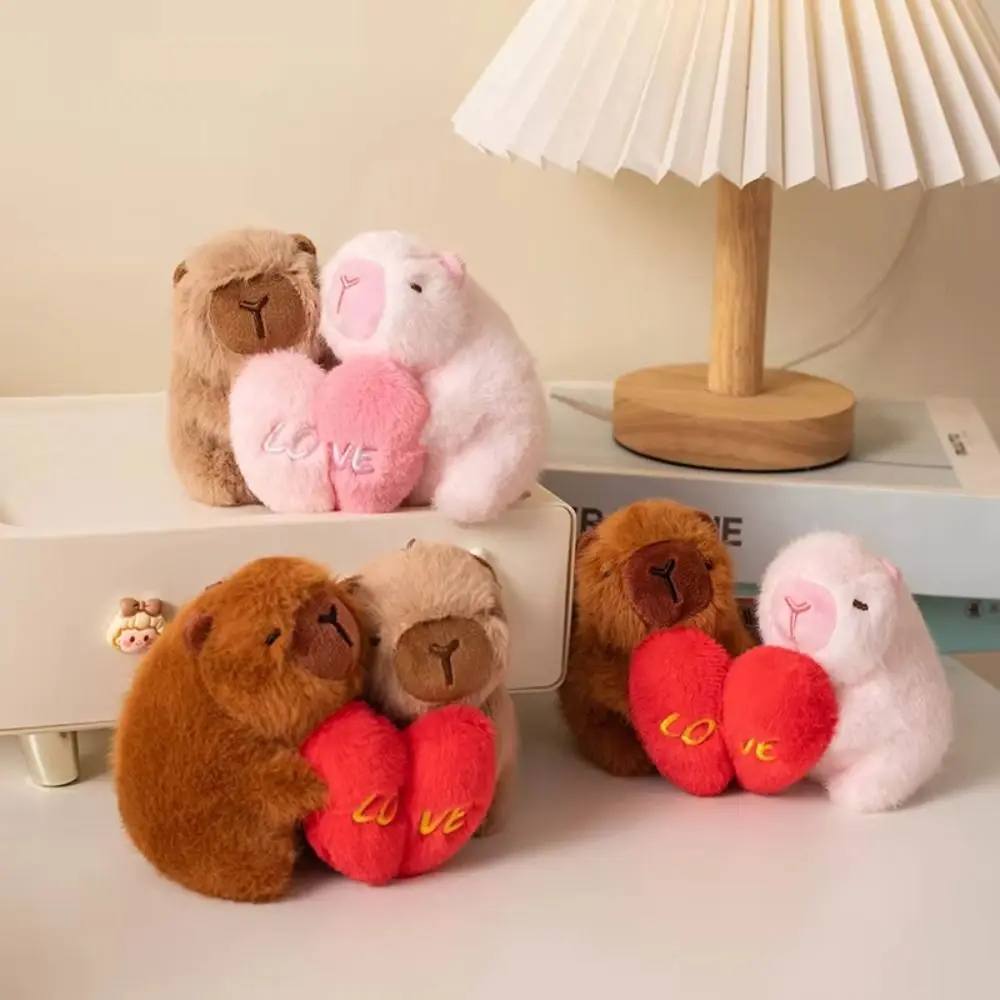 Lovely Magnetic Capybara Plush Keychain Cartoon Animal Plush Couple Keychains Sweet Kawaii Capybara Plush Doll Car Key Pendant
Lovely Magnetic Capybara Plush Keychain Cartoon Animal Plush Couple Keychains Sweet Kawaii Capybara Plush Doll Car Key Pendant