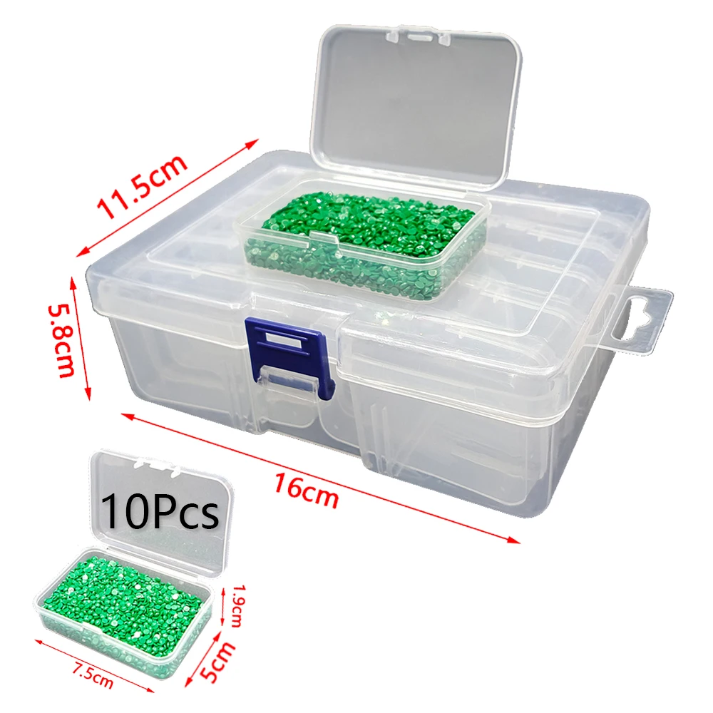 Diamond Painting Plastic Storage Box Bead Organizer Container Point Drill Pen Tool Kit Hand DIY embroidery accessories
Diamond Painting Plastic Storage Box Bead Organizer Container Point Drill Pen Tool Kit Hand DIY embroidery accessories