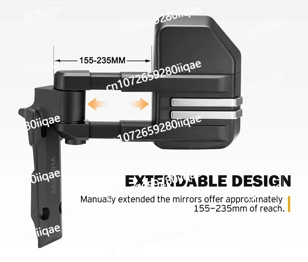 For Toy-ota Land Cruiser 70-79 1984-2023Pair Extendable Side View Towing Mirrors LC79 Towing Mirrors
For Toy-ota Land Cruiser 70-79 1984-2023Pair Extendable Side View Towing Mirrors LC79 Towing Mirrors
