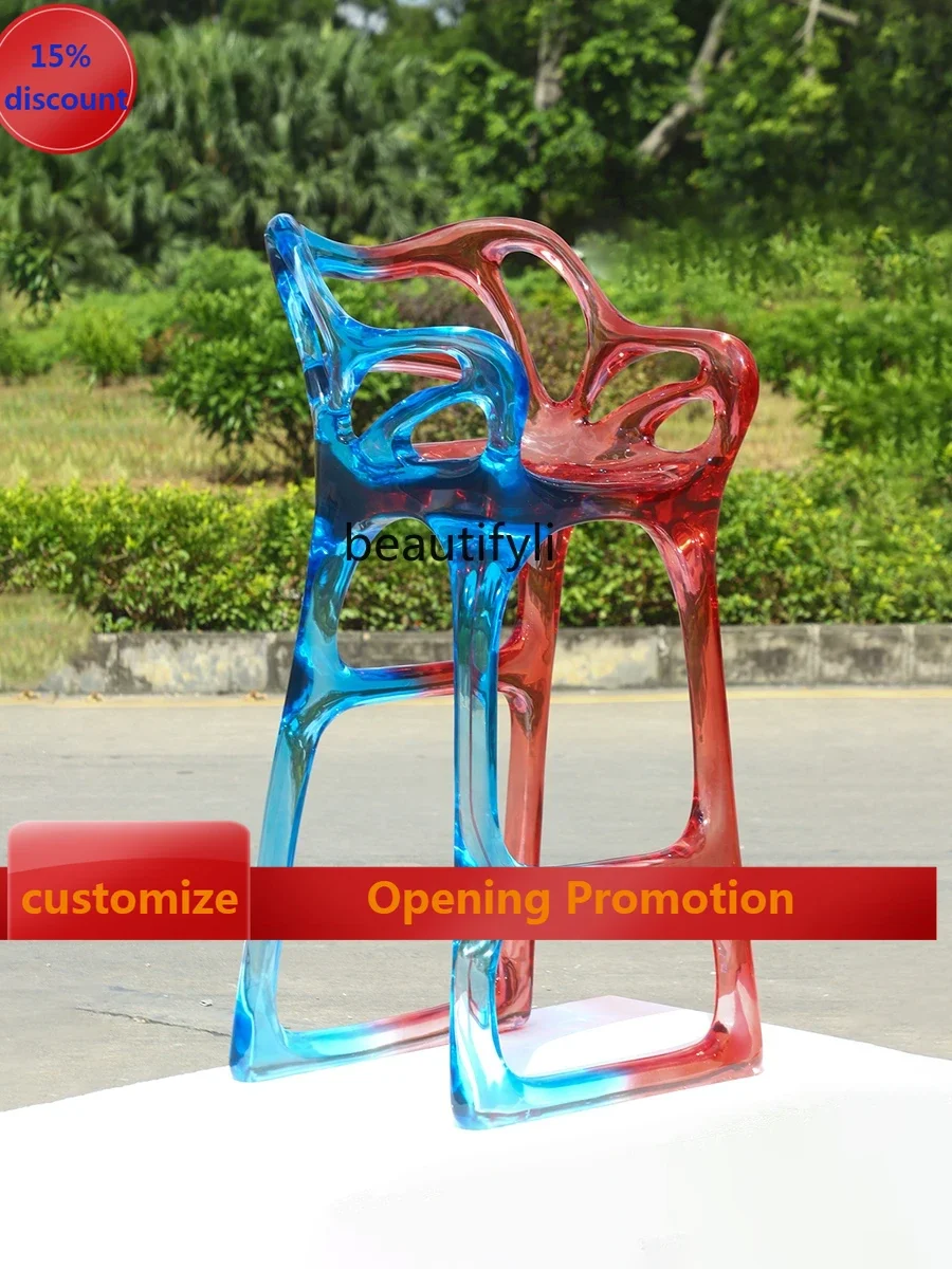 B7304 ss Modern Minimalist Bar Stool Household Transparent Resin High Stool Bar Front Desk Backrest Chair
B7304 ss Modern Minimalist Bar Stool Household Transparent Resin High Stool Bar Front Desk Backrest Chair