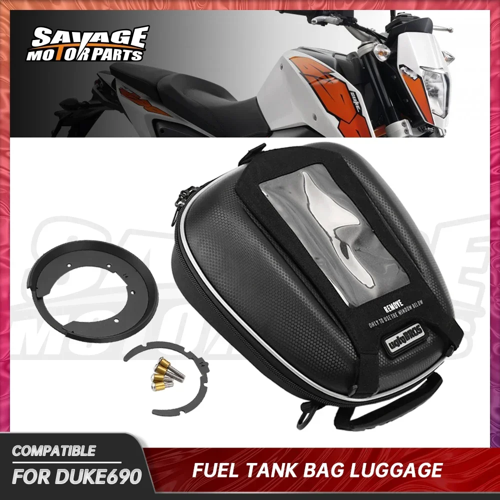 For 690 DUKE/R 2012-2018 Motorcycle Fuel Tank Bag Tanklock Multi-Function Waterproof Phone Racing Saddle Luggage Accessories
For 690 DUKE/R 2012-2018 Motorcycle Fuel Tank Bag Tanklock Multi-Function Waterproof Phone Racing Saddle Luggage Accessories