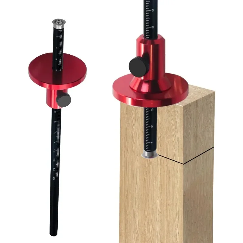 Woodworking Scriber Wood Marking Tools with Inch & MM Scale Wheel Marking Gauge Parallel Line Drawing Mortise Measuring Tool
Woodworking Scriber Wood Marking Tools with Inch & MM Scale Wheel Marking Gauge Parallel Line Drawing Mortise Measuring Tool
