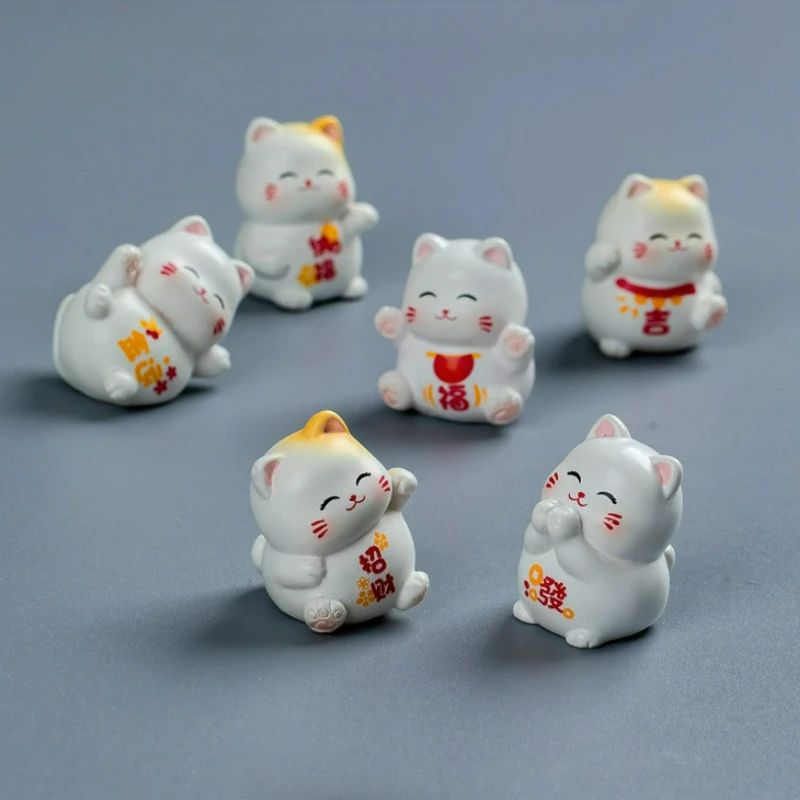 6/15/24pcs Cute Cartoon Lucky Cats Miniatures Resin Micro Landscape Ornaments for Home Room Desktop Decorations Accessories Gift
6/15/24pcs Cute Cartoon Lucky Cats Miniatures Resin Micro Landscape Ornaments for Home Room Desktop Decorations Accessories Gift