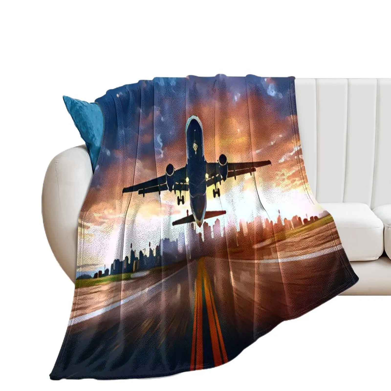 Take Off (Plane Leaving the city) Throw Blanket Loose For Sofa Thin Beach Blankets
Take Off (Plane Leaving the city) Throw Blanket Loose For Sofa Thin Beach Blankets