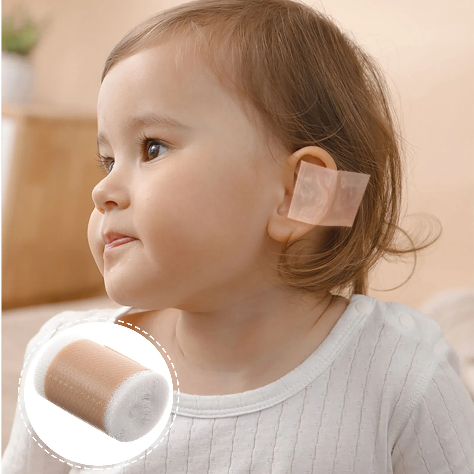 1 Roll Auricle Correction Patch For Newborn Baby Sticker Silicone Protruding Ear Corrector Infant Ear Malformation Prevention
1 Roll Auricle Correction Patch For Newborn Baby Sticker Silicone Protruding Ear Corrector Infant Ear Malformation Prevention
