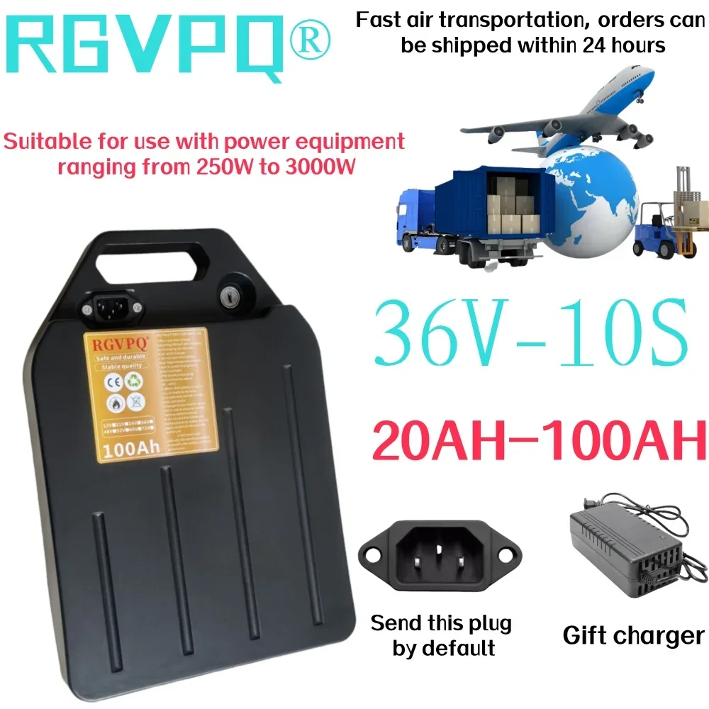 Air fast transportation,Send within 24 hours,36V100AH,18650 lithium battery,Lithium battery pack,Suitable for motors below 3000W
Air fast transportation,Send within 24 hours,36V100AH,18650 lithium battery,Lithium battery pack,Suitable for motors below 3000W