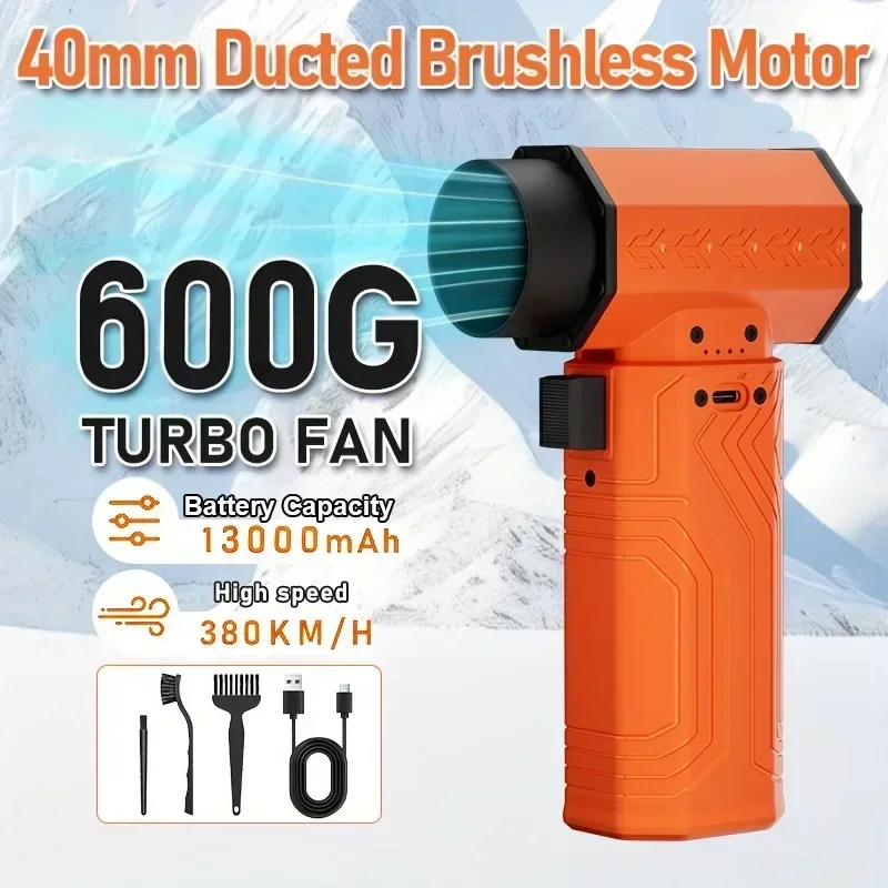 Mini Turbo Fan 380KM/H Overheat Protection 13000mAh Rechargeable Air Blower for Car Snow Removal Computer Dust Cleaning camping
Mini Turbo Fan 380KM/H Overheat Protection 13000mAh Rechargeable Air Blower for Car Snow Removal Computer Dust Cleaning camping