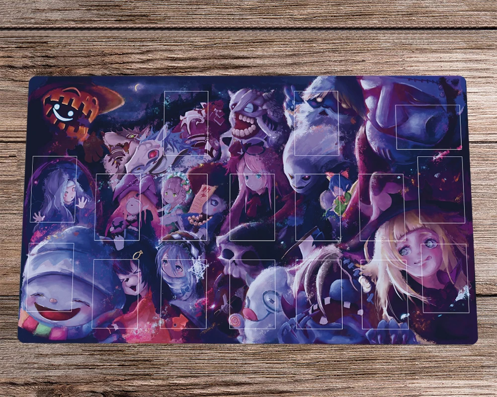 Игровой коврик в стиле аниме YuGiOh, игровой коврик Ghostrick, гейтгч, игровой коврик для торговых карт и свободная сумка, противоскользящий Настольный коврик для мыши 60x35 см
Игровой коврик в стиле аниме YuGiOh, игровой коврик Ghostrick, гейтгч, игровой коврик для торговых карт и свободная сумка, противоскользящий Настольный коврик для мыши 60x35 см