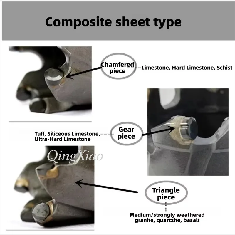 Composite Drill Bit For Limestone Drilling Model 91 Spiral Composite Coring Bit Stable Performance High Hardness Durable
Composite Drill Bit For Limestone Drilling Model 91 Spiral Composite Coring Bit Stable Performance High Hardness Durable