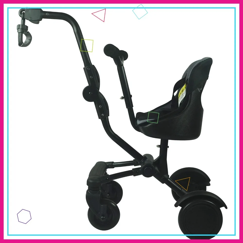 Child Rides Alongside Stroller Attachment – Comfy Padded Saddle Seat, Universal Fit for Most Strollers, Quick Easy Use
Child Rides Alongside Stroller Attachment – Comfy Padded Saddle Seat, Universal Fit for Most Strollers, Quick Easy Use