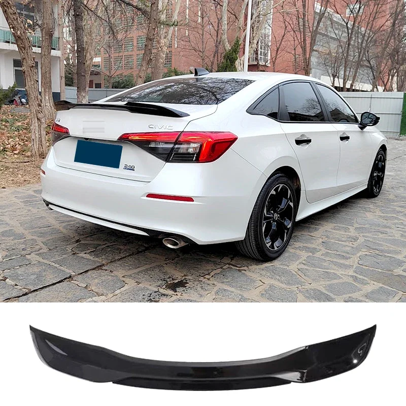 Car Rear Wing for Honda Civic Spoiler 2021--2023 11th Generation Gloss Black Sedan Saloon Carbon Paint Accessories
Car Rear Wing for Honda Civic Spoiler 2021--2023 11th Generation Gloss Black Sedan Saloon Carbon Paint Accessories