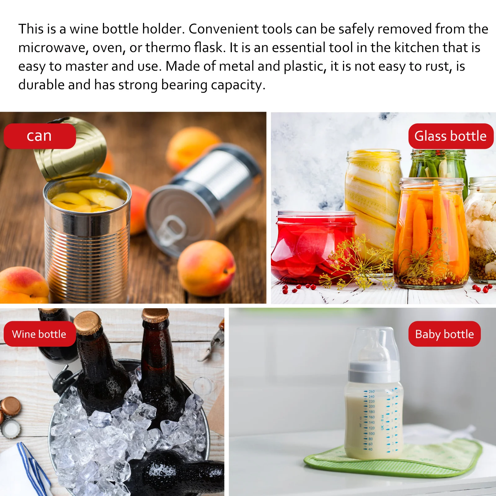 Baby Bottle Sterilizer Clip Strong Practicality Comfortable Handle Heat Resistant Kitchen Tools Foldable Anti Scald Clip Non
Baby Bottle Sterilizer Clip Strong Practicality Comfortable Handle Heat Resistant Kitchen Tools Foldable Anti Scald Clip Non