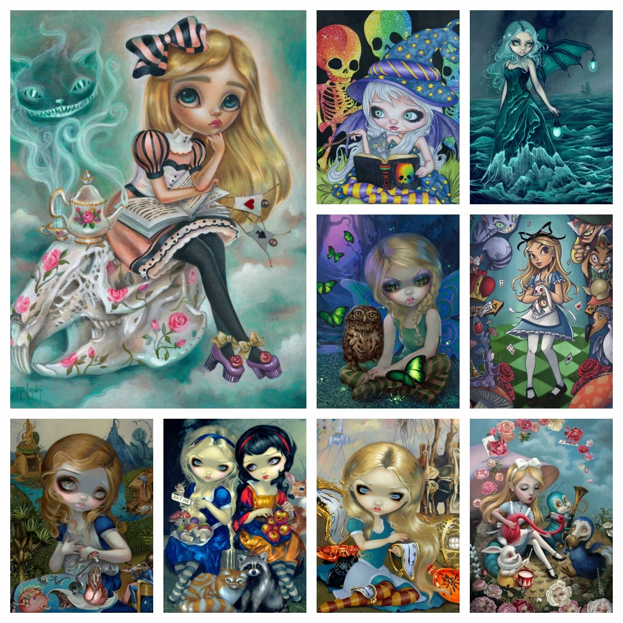 Big Eyes Girl In Wonderland Diamond Embroidery Painting Cartoon Elf Princess Art Cross Stitch Mosaic Picture Kid Gift Home Decor
Big Eyes Girl In Wonderland Diamond Embroidery Painting Cartoon Elf Princess Art Cross Stitch Mosaic Picture Kid Gift Home Decor