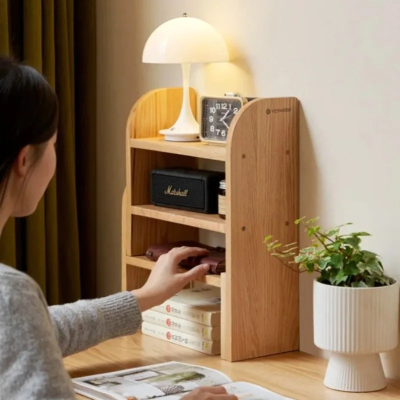Adjustable Oak Wood Bookcase-Space-Saving Foldable Organizer for Home Office Nordic Style Desktop Storage with Anti-Slip Design
Adjustable Oak Wood Bookcase-Space-Saving Foldable Organizer for Home Office Nordic Style Desktop Storage with Anti-Slip Design