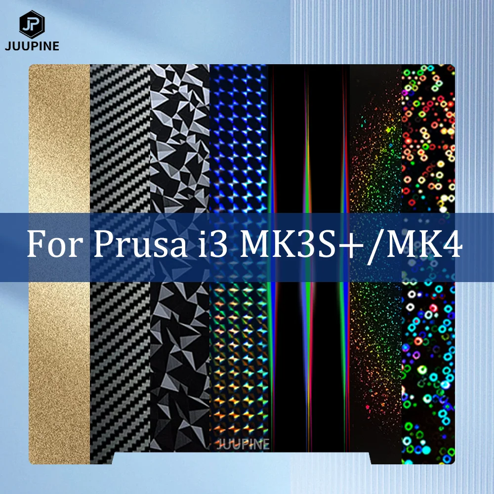MK3S PEI Sheet 241*253.8 Double Sided PEY PEO PET Spring Steel Sheet H1H Build Plate For Prusa i3 MK2.5S Mk3 MK3S Build Plate
MK3S PEI Sheet 241*253.8 Double Sided PEY PEO PET Spring Steel Sheet H1H Build Plate For Prusa i3 MK2.5S Mk3 MK3S Build Plate