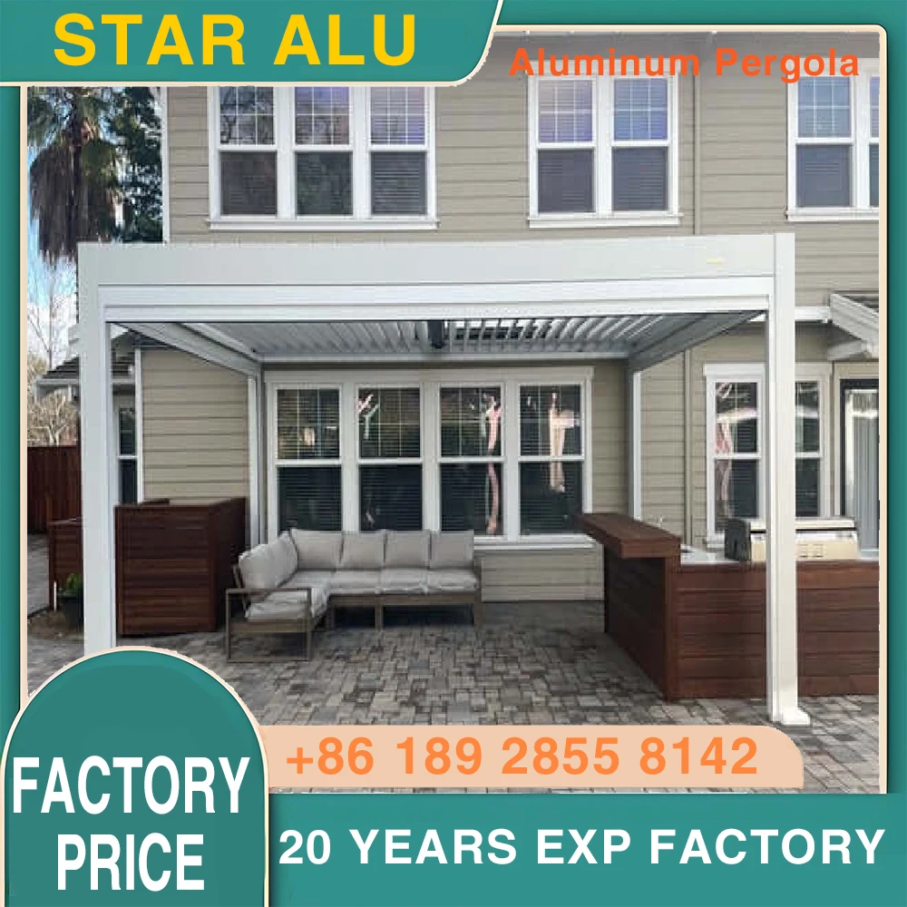 Современная уличная алюминиевая беседка из беседки с раздвижными стеклянными стенками и встроенным светодиодным освещением — идеально подходит для балкона или заднего двора
Современная уличная алюминиевая беседка из беседки с раздвижными стеклянными стенками и встроенным светодиодным освещением — идеально подходит для балкона или заднего двора