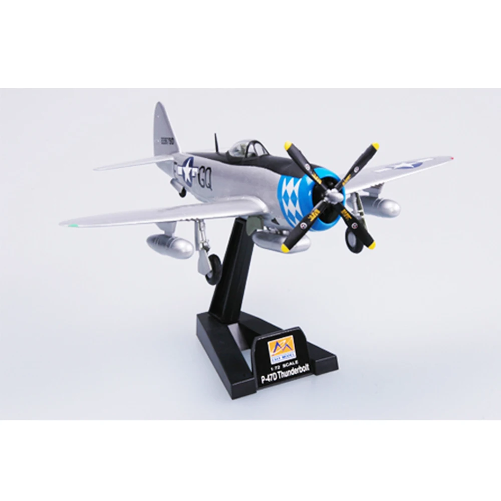 Easymodel 37289 1/72 USAF P-47D P47 Thunderbolt Fighter Assembled Finished Military Static Plastic Model Collection or Gift
Easymodel 37289 1/72 USAF P-47D P47 Thunderbolt Fighter Assembled Finished Military Static Plastic Model Collection or Gift
